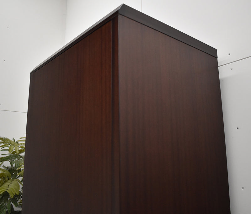 【中古】天童木工 TENDO 木製ワードローブ H1800 2020030702【中古オフィス家具】