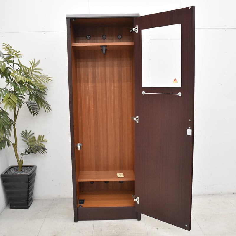 【中古】天童木工 TENDO 木製ワードローブ H1800 2020030702【中古オフィス家具】