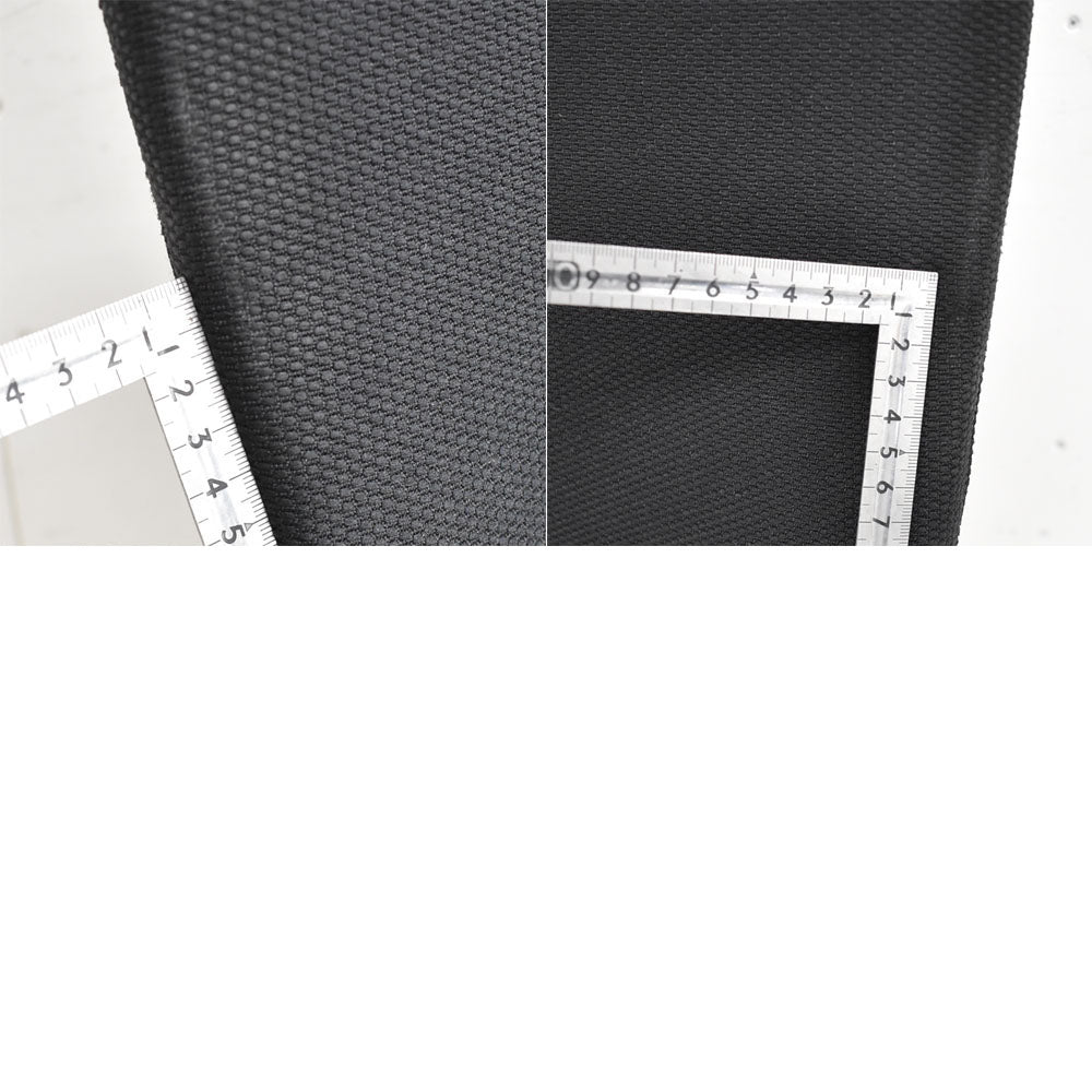 イトーキ コセールチェア ハイバック 固定肘(ループ肘)アルミポリッシュ ブラック 2023041301【中古オフィス家具】【中古】