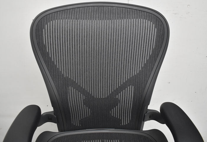 ハーマンミラー Hermanmilller アーロンチェア Cサイズ フル装備 ポスチャーフィット 2023062801【中古オフィス家具】【中古】