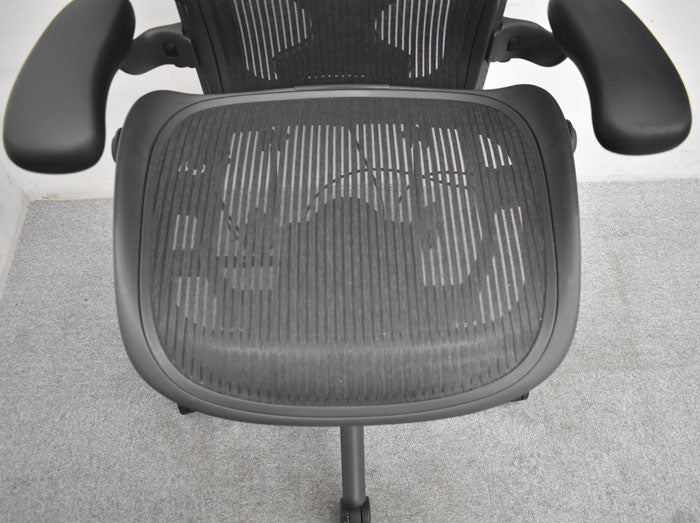 ハーマンミラー Hermanmilller アーロンチェア Cサイズ フル装備 ポスチャーフィット 2023062801【中古オフィス家具】【中古】