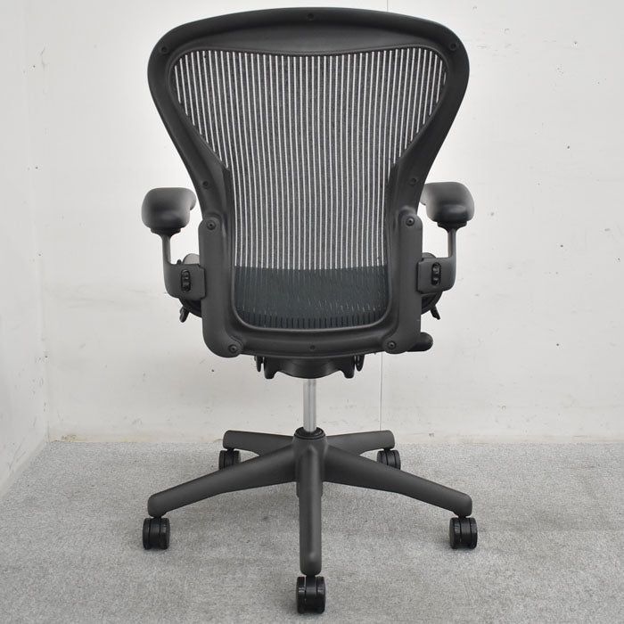 ハーマンミラー Hermanmilller アーロンチェア Bサイズ フル装備 ランバーサポート 2023062806【中古オフィス家具】【中古】