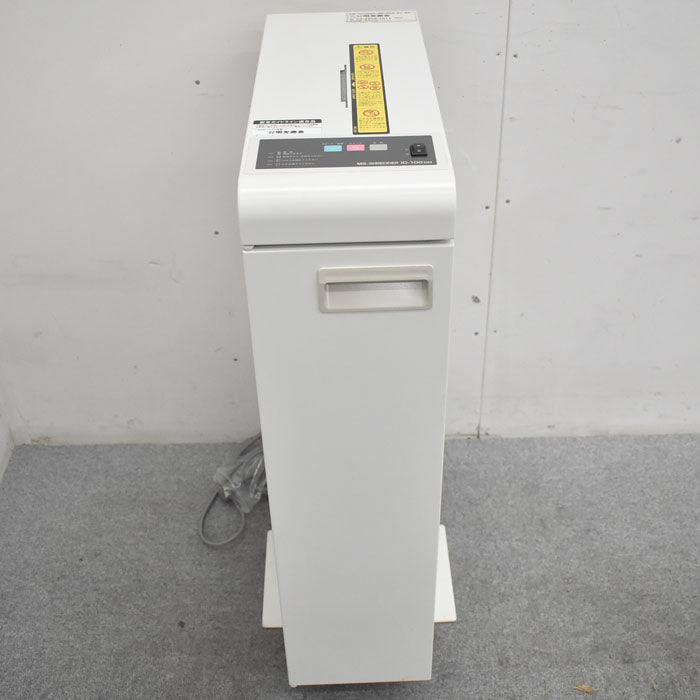 明光商会 MSシュレッダー メディア専用シュレッダー 安定脚付 W200 2023070601【中古オフィス家具】【中古】