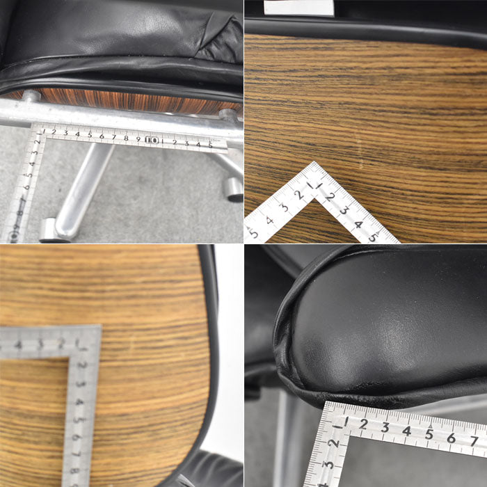 コクヨ マネージメントチェア 130シリーズ ハイバック サークル肘 本革張り 2023070701【中古オフィス家具】【中古】