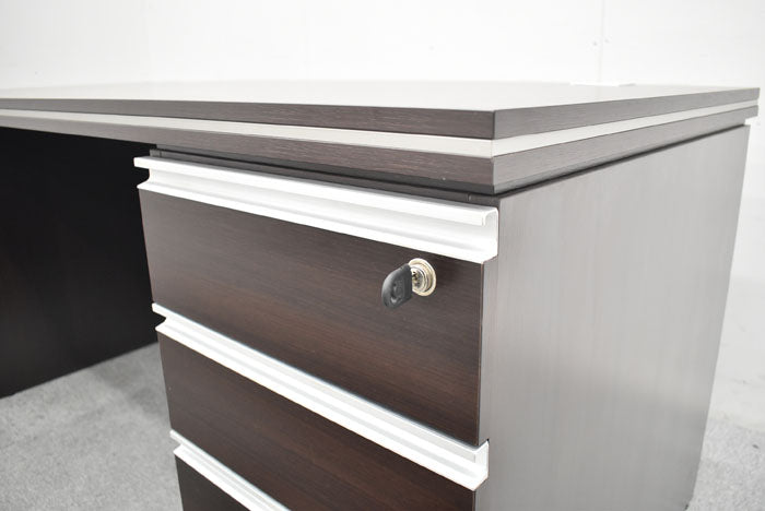 井上金庫 MMDシリーズ 役員用両袖デスク W1800 2023071204