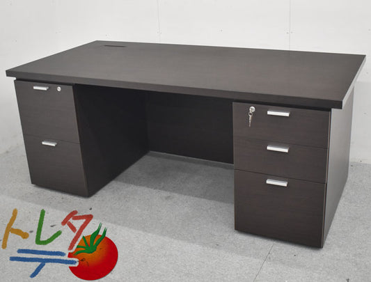 コクヨ マネージメント550シリーズ 役員用両袖デスク W1800 2023071401