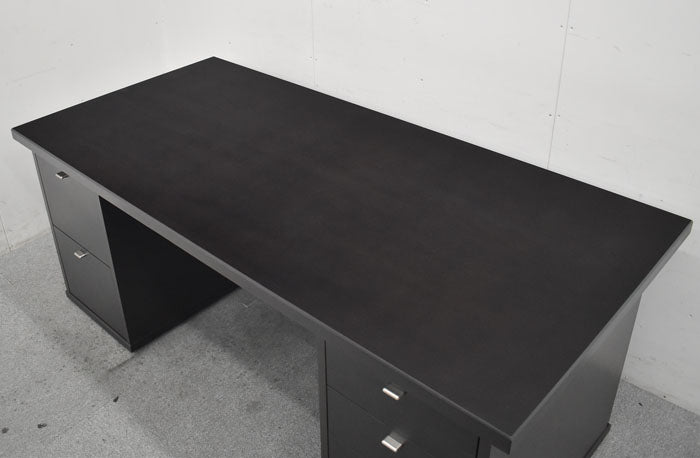 コクヨ マネージメント70シリーズ 役員用両袖デスク 2020年製 W1800 2023071901【中古オフィス家具】【中古】