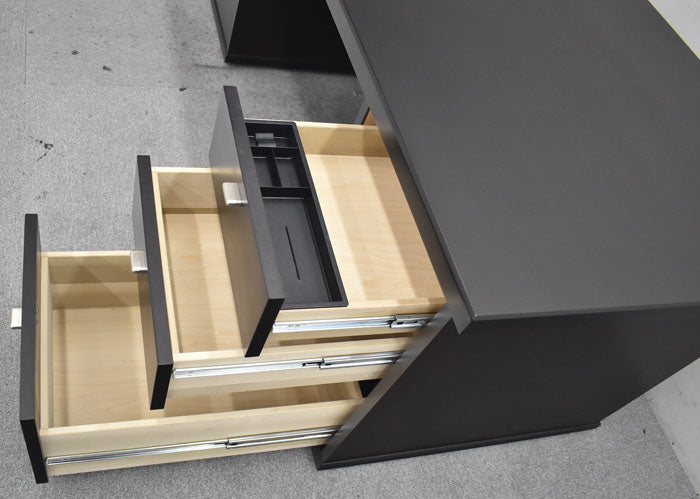 コクヨ マネージメント70シリーズ 役員用両袖デスク 2020年製 W1800 2023071901【中古オフィス家具】【中古】