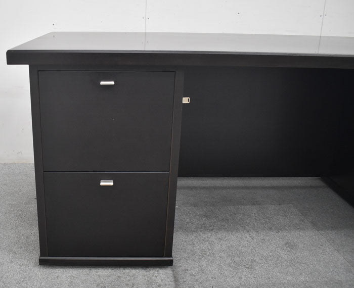 コクヨ マネージメント70シリーズ 役員用両袖デスク 2020年製 W1800 2023071901【中古オフィス家具】【中古】