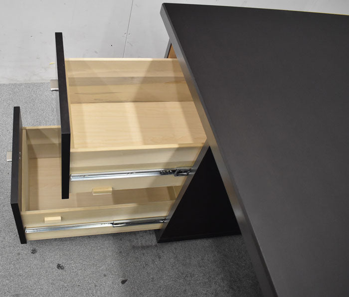 コクヨ マネージメント70シリーズ 役員用両袖デスク 2020年製 W1800 2023071901【中古オフィス家具】【中古】