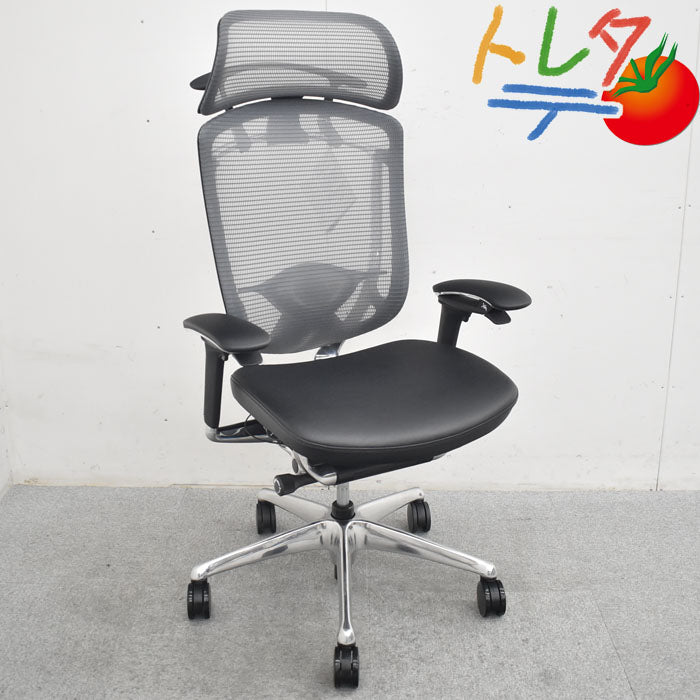 オカムラ コンテッサセコンダ ランバーサポート ハンガー アルミポリッシュ 2023072001【中古オフィス家具】【中古】