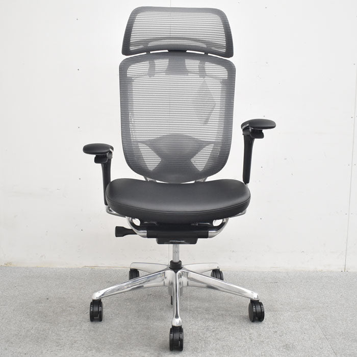 オカムラ コンテッサセコンダ ランバーサポート ハンガー アルミポリッシュ 2023072001【中古オフィス家具】【中古】