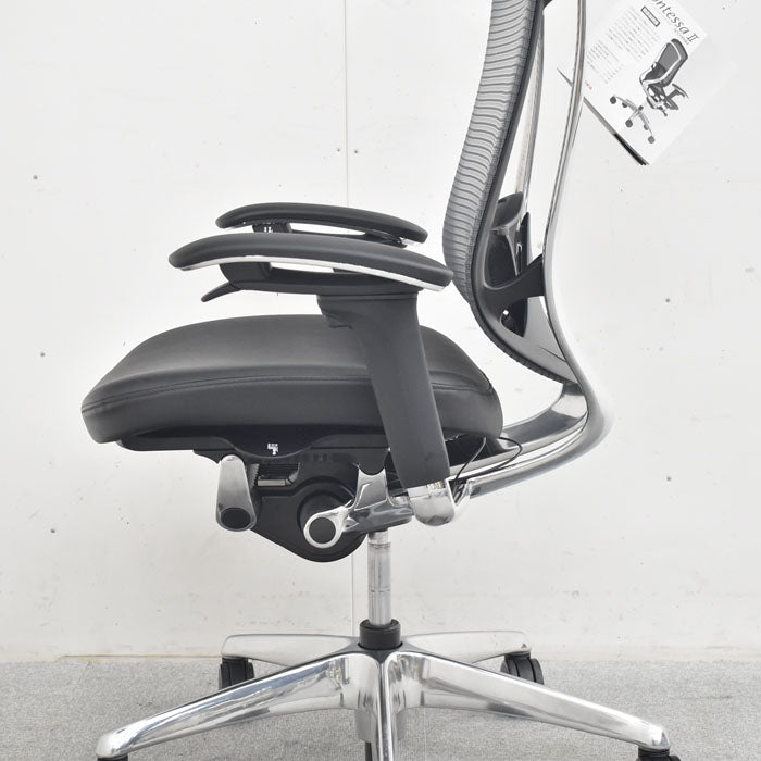 オカムラ コンテッサセコンダ ランバーサポート ハンガー アルミポリッシュ 2023072001【中古オフィス家具】【中古】