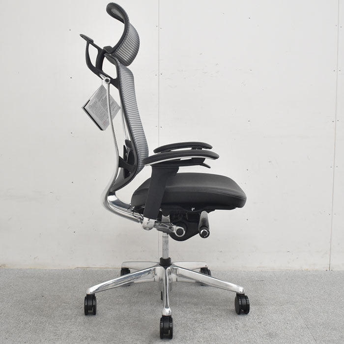 オカムラ コンテッサセコンダ ランバーサポート ハンガー アルミポリッシュ 2023072001【中古オフィス家具】【中古】