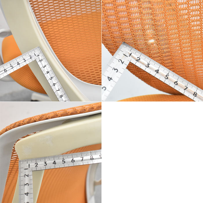 オカムラ シルフィー ローバック 可動肘 前傾機能 ハンガー バックカーブアジャスト ホワイトフレーム 2023072203【中古オフィス家具】【中古】