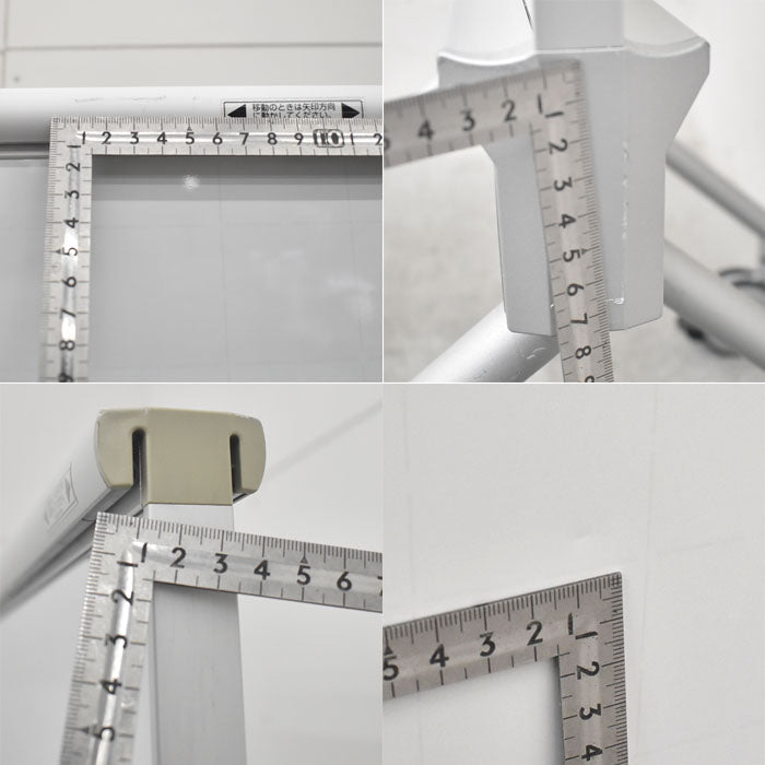 オカムラ アルトトークシリーズ 自立式ホワイトボード プロジェクター キャスター付 W600 2023080203【中古オフィス家具】【中古】