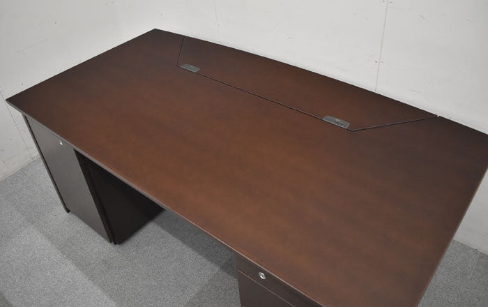 オカムラ 岡村製作所 Okamura ネーベクスプロ 役員用両袖デスク W1800 2023080402【中古オフィス家具】【中古】