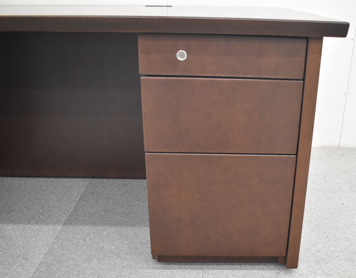 オカムラ 岡村製作所 Okamura ネーベクスプロ 役員用両袖デスク W1800 2023080402【中古オフィス家具】【中古】