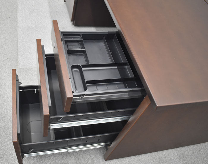 オカムラ 岡村製作所 Okamura ネーベクスプロ 役員用両袖デスク W1800 2023080402【中古オフィス家具】【中古】