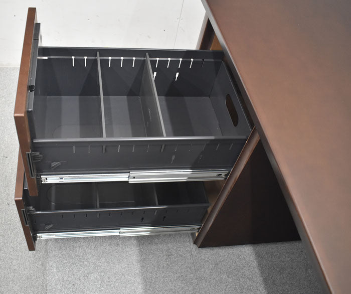 オカムラ 岡村製作所 Okamura ネーベクスプロ 役員用両袖デスク W1800 2023080402【中古オフィス家具】【中古】