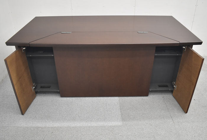 オカムラ 岡村製作所 Okamura ネーベクスプロ 役員用両袖デスク W1800 2023080402【中古オフィス家具】【中古】