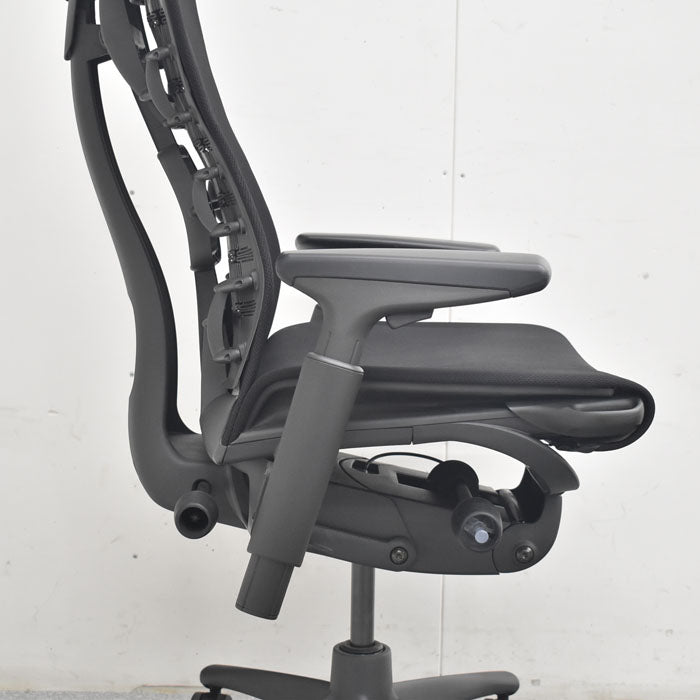 ハーマン・ミラー エンボディチェア ブラック 2023080703【中古オフィス家具】【中古】