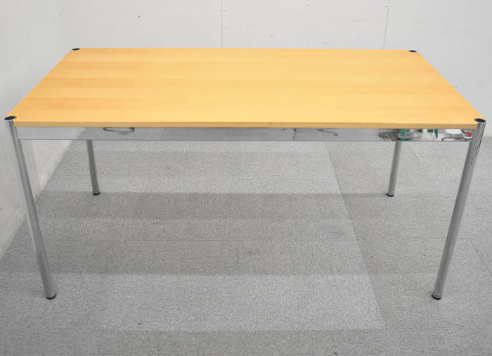 USM Haller ハラーテーブル W1500 2023080901【中古オフィス家具】【中古】