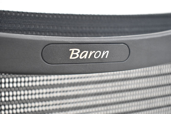 オカムラ バロン 固定肘(新型肘パット)アルミポリッシュ 2023081902【中古オフィス家具】【中古】