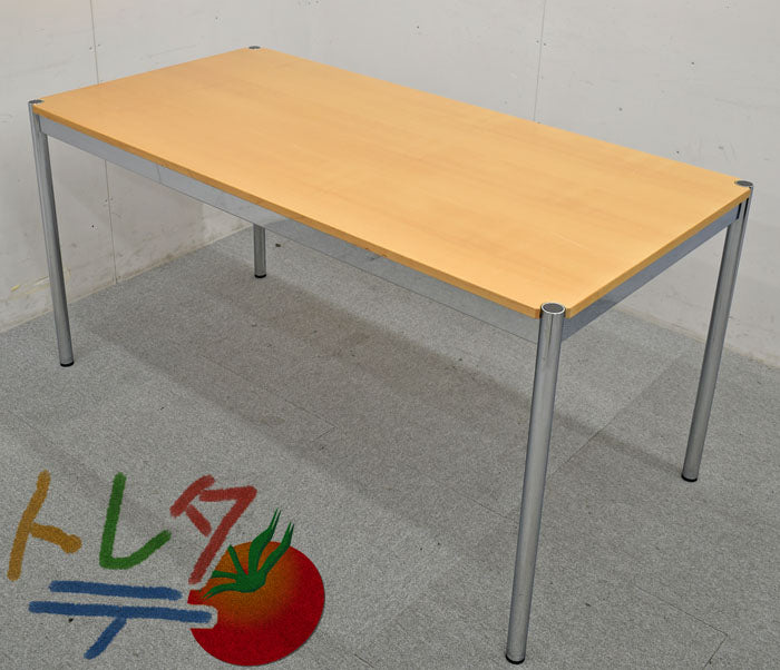 USM Haller ハラーテーブル W1500 2023090404【中古オフィス家具】【中古】