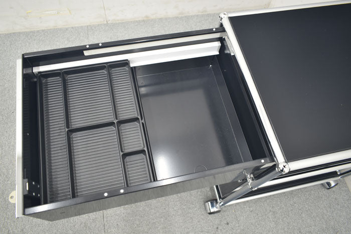 USM Haller System ハラーシステム ワゴン ロールボーイ 鍵付 2023090802【中古オフィス家具】【中古】