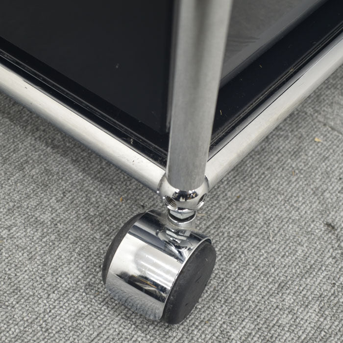 USM Haller System ハラーシステム ワゴン ロールボーイ 鍵付 2023090803【中古オフィス家具】【中古】