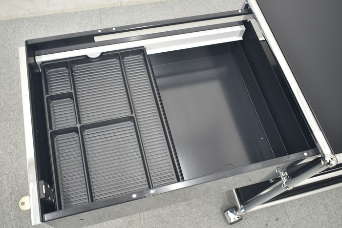USM Haller System ハラーシステム ワゴン ロールボーイ 鍵付 2023090803【中古オフィス家具】【中古】