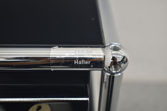 USM Haller System ハラーシステム ワゴン ロールボーイ 鍵付 2023091101【中古オフィス家具】【中古】