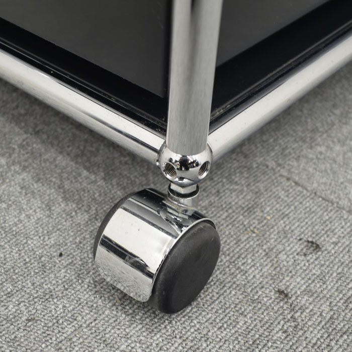 USM Haller System ハラーシステム ワゴン ロールボーイ 鍵付 2023091103【中古オフィス家具】【中古】