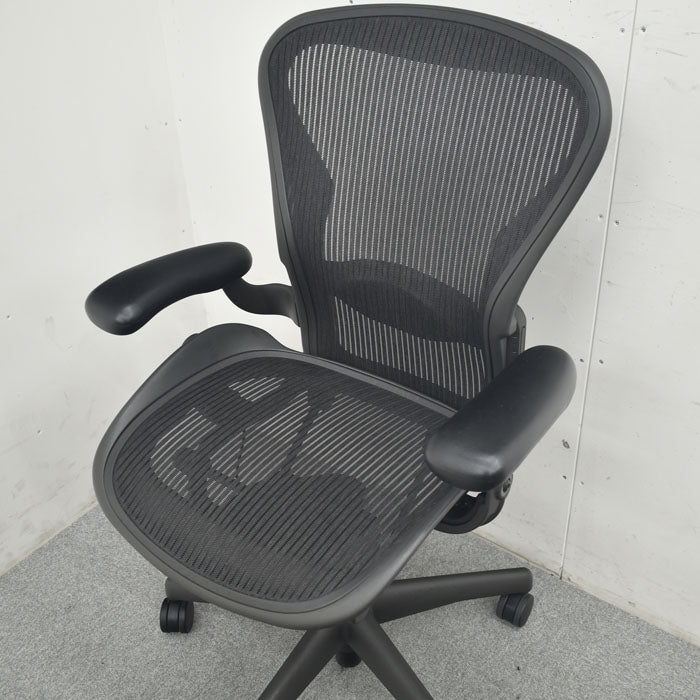 ハーマンミラー Hermanmiller アーロンチェア スタンダード ランバーサポート 2023091106【中古オフィス家具】【中古】