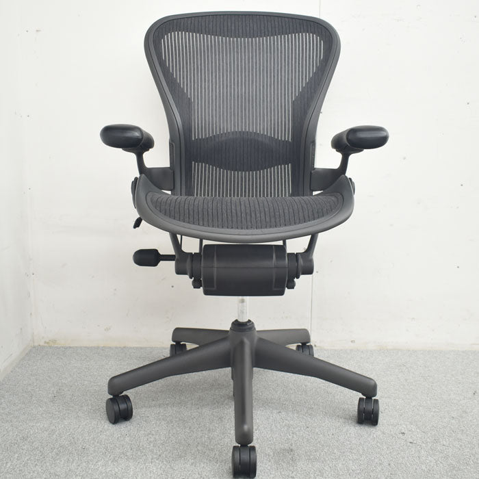ハーマンミラー Hermanmiller アーロンチェア スタンダード ランバーサポート 2023091106【中古オフィス家具】【中古】