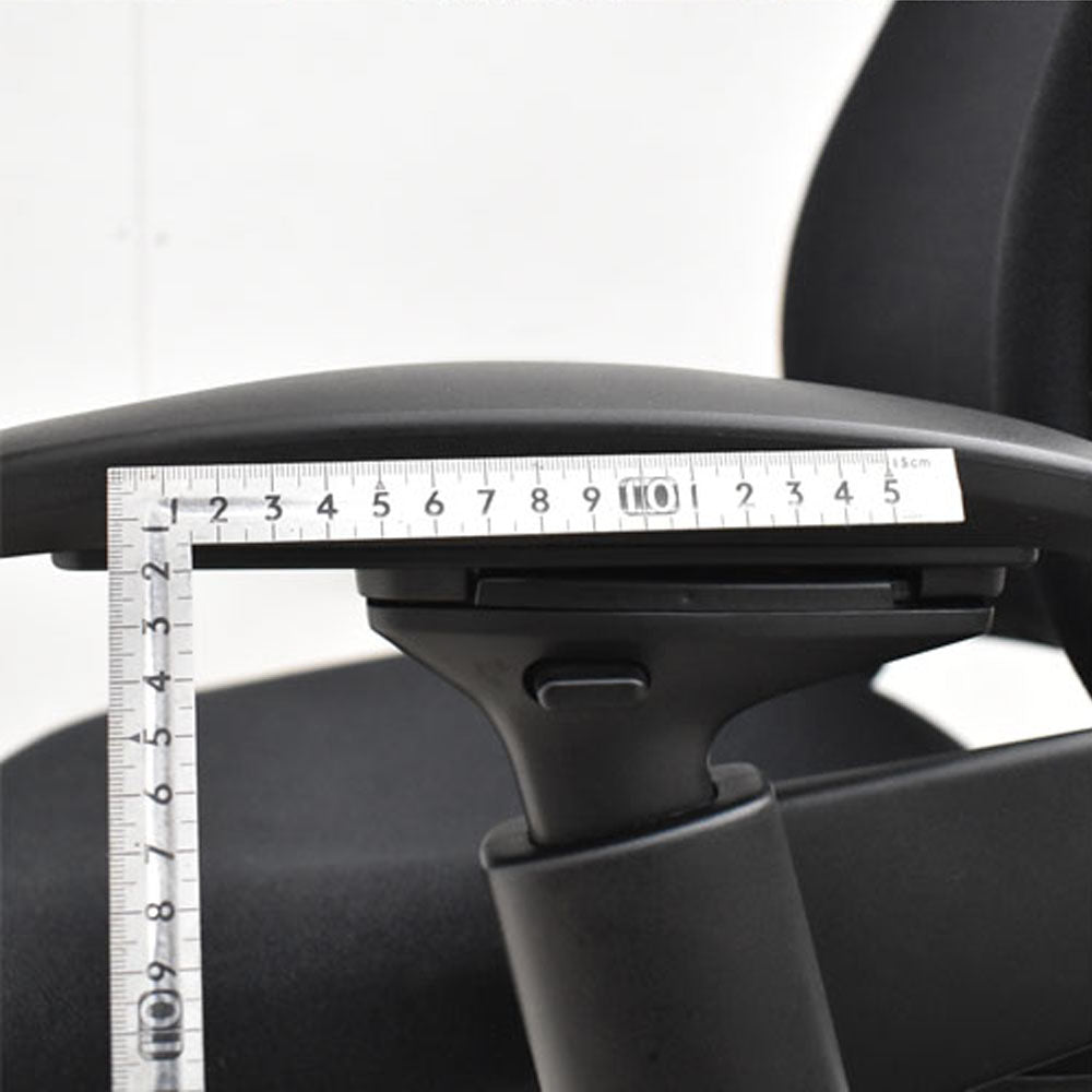 スチールケース リープV2 可動肘 ランバーサポート USモデル 2023041101【中古オフィス家具】【中古】