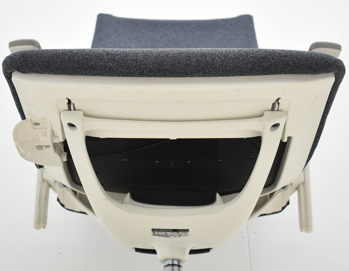 【中古】オカムラ モード ハイバック 可動肘 アルミポリッシュ脚 2022年製 2024102903【中古オフィス家具】