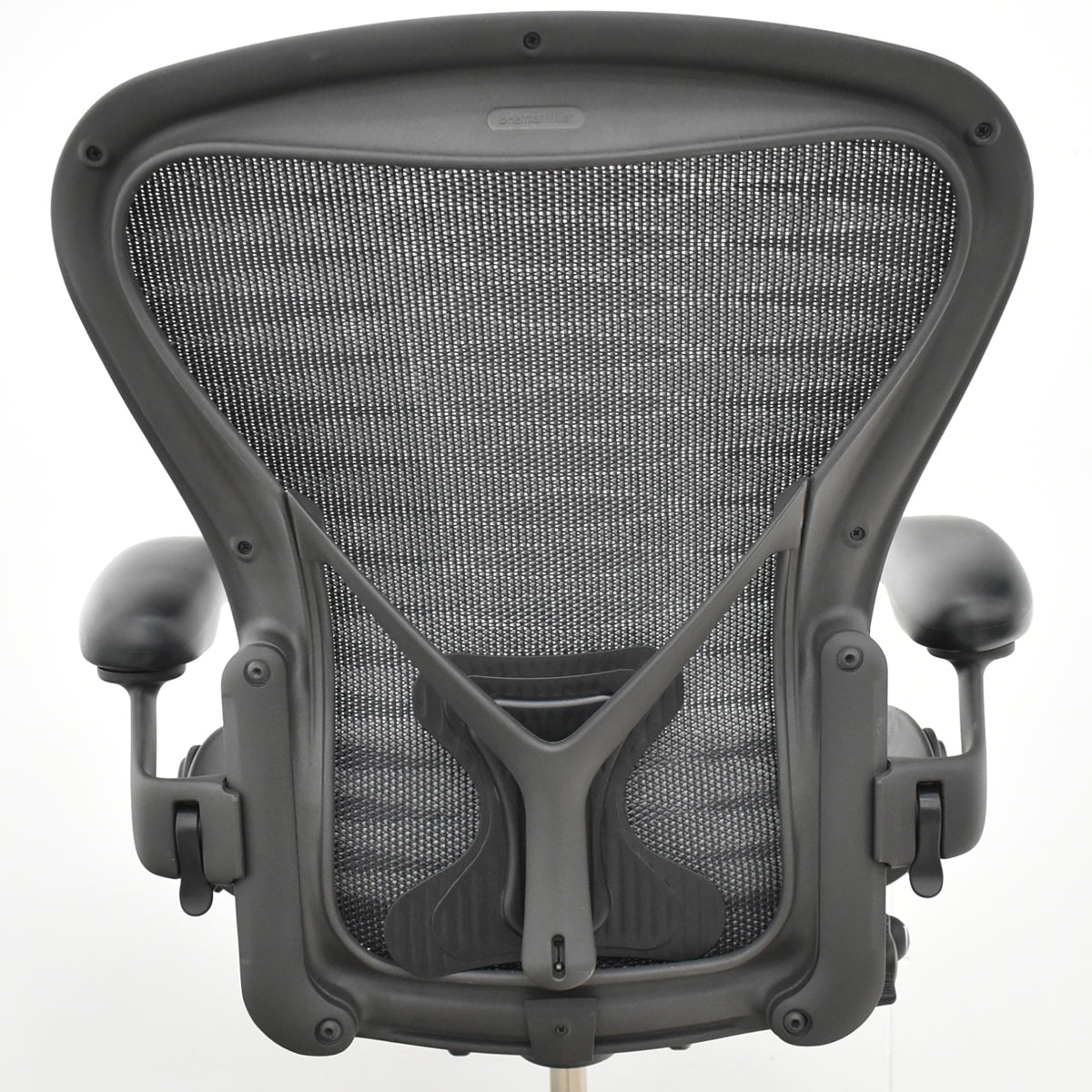 【中古】ハーマンミラー アーロンチェア Bサイズ フル装備 ポスチャーフィット タキシードメッシュ 2025102802 【中古オフィス家具】