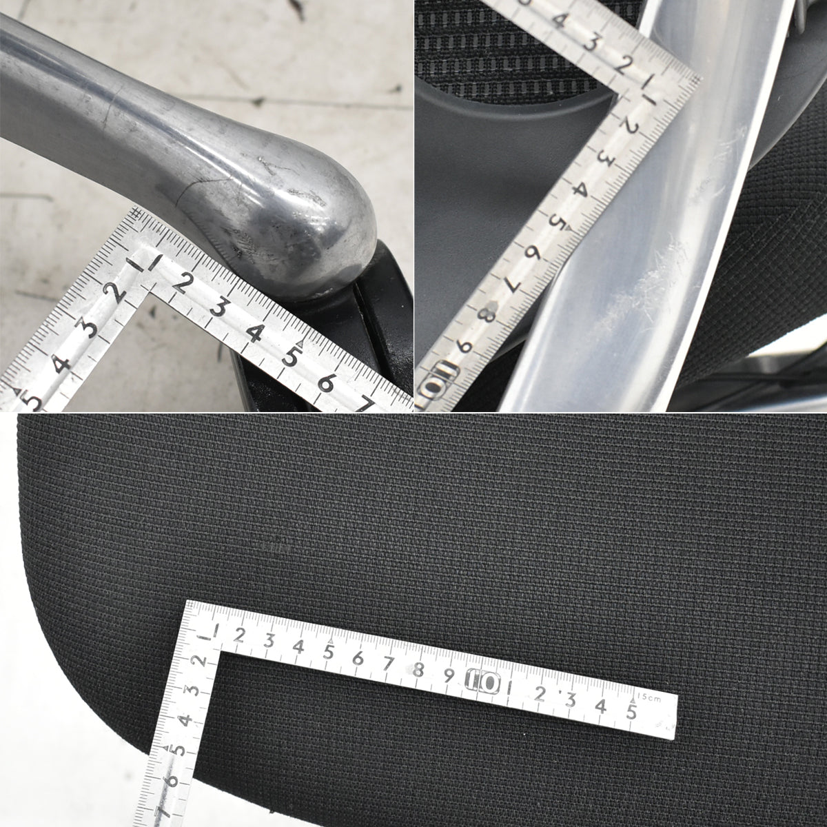 【中古】オカムラ コンテッサ 可動肘(肘パッド新品)ランバーサポート ポリッシュ 2025102902【中古オフィス家具】