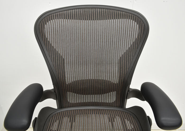 ハーマンミラー　Hermanmiller　アーロンチェア　スタンダード　Ｂサイズ　ランバーサポート　2023051202【中古オフィス家具】【中古】