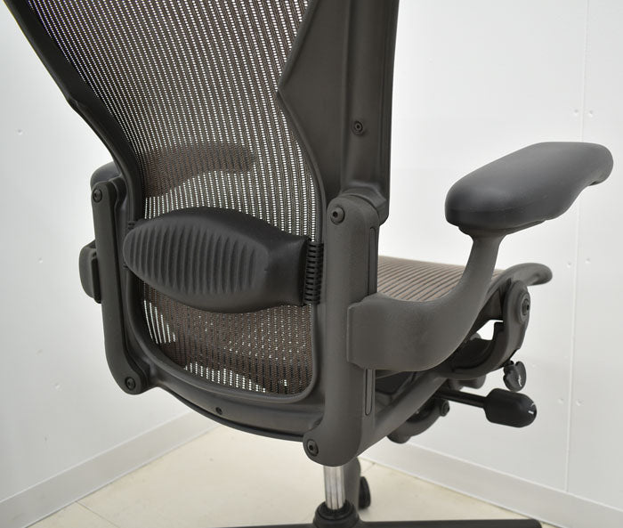 ハーマンミラー　Hermanmiller　アーロンチェア　スタンダード　Ｂサイズ　ランバーサポート　2023051202【中古オフィス家具】【中古】