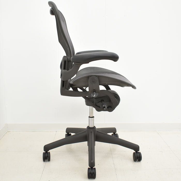 ハーマンミラー Hermanmilller アーロンチェア フル装備 Bサイズ ランバーサポート 2023062605【中古オフィス家具】【中古】
