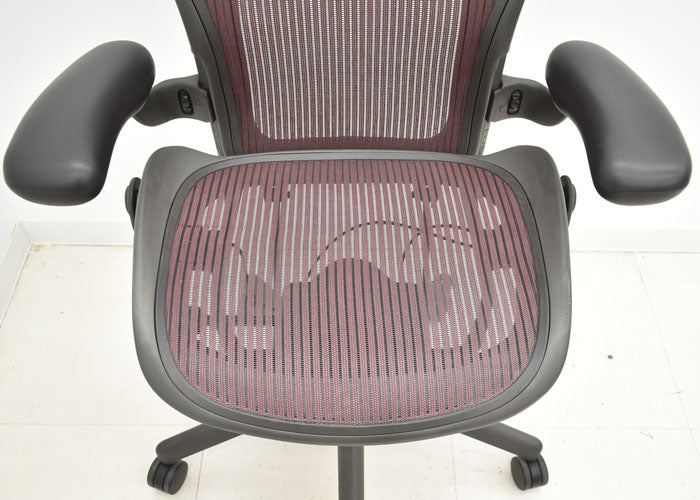 ハーマンミラー Hermanmilller アーロンチェア Bサイズ スタンダード 2023062708【中古オフィス家具】【中古】