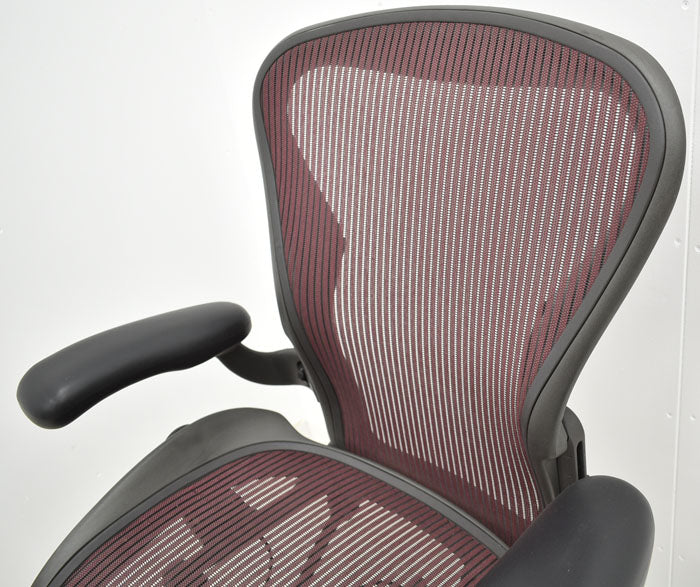 ハーマンミラー Hermanmilller アーロンチェア Bサイズ スタンダード 2023062708【中古オフィス家具】【中古】