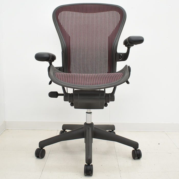ハーマンミラー Hermanmilller アーロンチェア Bサイズ スタンダード 2023062708【中古オフィス家具】【中古】