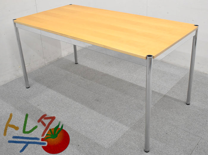USM Haller ハラーテーブル W1500 2023080901【中古オフィス家具】【中古】