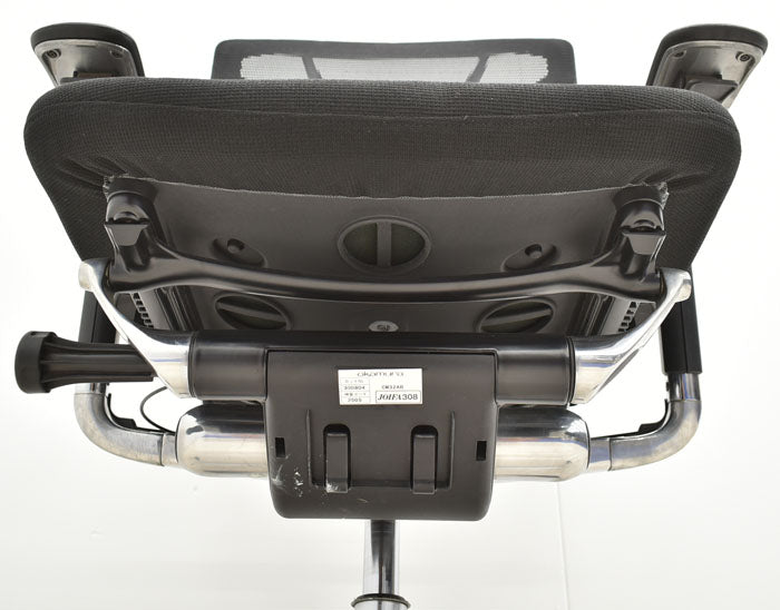 オカムラ コンテッサ ランバーサポート ハンガー ポリッシュ 可動肘 2023101302【中古オフィス家具】【中古】