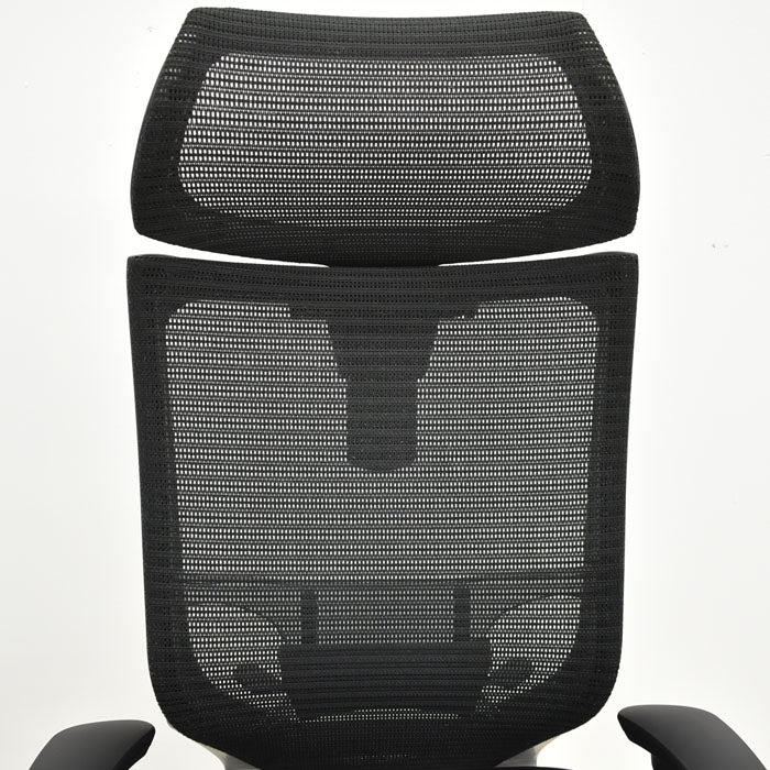 オカムラ バロン エクストラハイバック 可動肘(新型肘パット)可動ヘッドレスト 2023101605【中古オフィス家具】【中古】