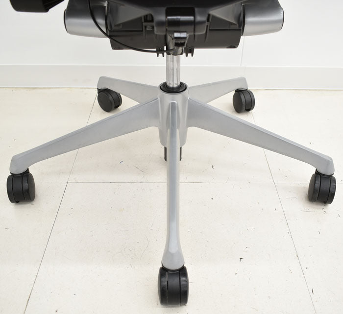 オカムラ バロン エクストラハイバック 可動肘(新型肘パット)可動ヘッドレスト 2023101605【中古オフィス家具】【中古】